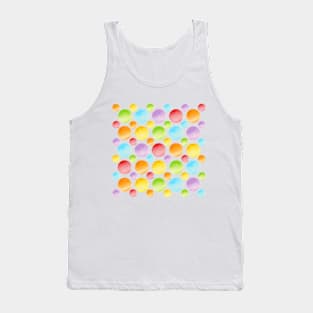 Happy Rainbow Polka Dots Tank Top